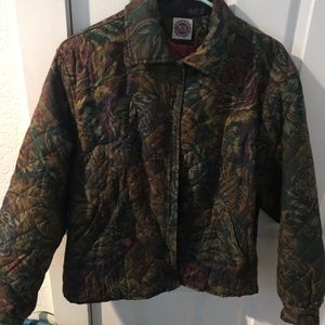 Thrifted quilt jacket